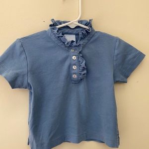 Bella Bliss ruffle tee 2T